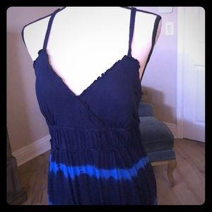 Easy breezy tie dye maxi dress